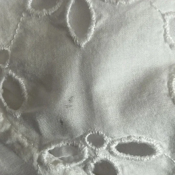 J. Crew Spring Garden Eyelet Blouse in White - Size 6 - Picture 11 of 11